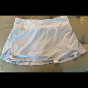 Lululemon Skirt . Lilac size 6. Used , good condition . No holes , no tears .